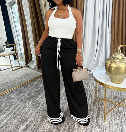 The Wide Leg Casual Pants