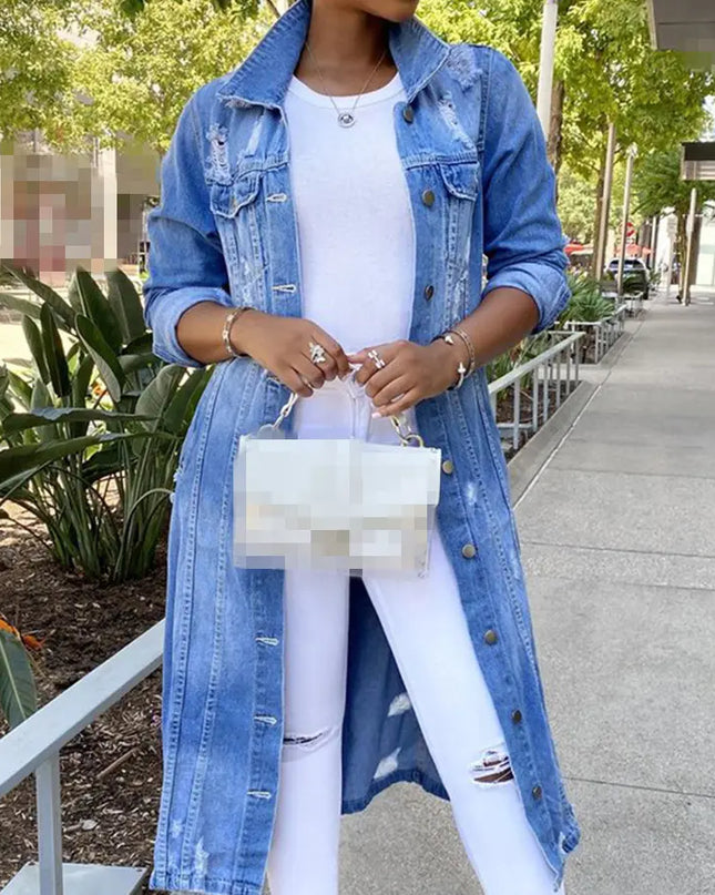 Denim Cardigan