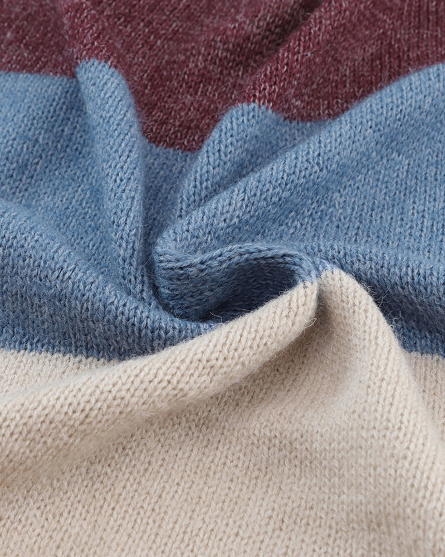 Color Block Cardigan