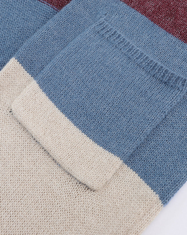 Color Block Cardigan