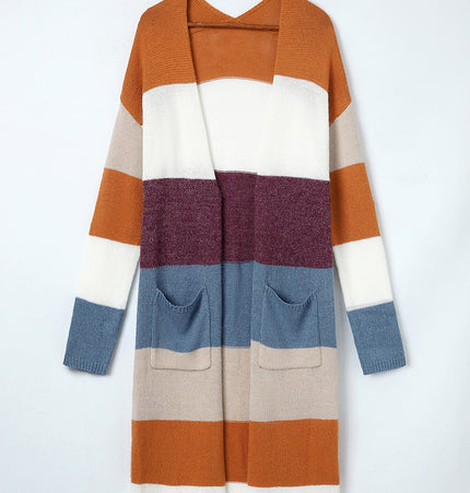 Color Block Cardigan