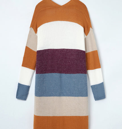Color Block Cardigan