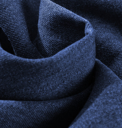 Ruffle Puff Sleeve Denim Top