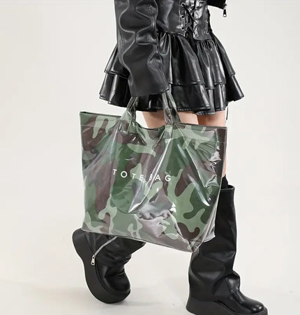Printed Double Tote