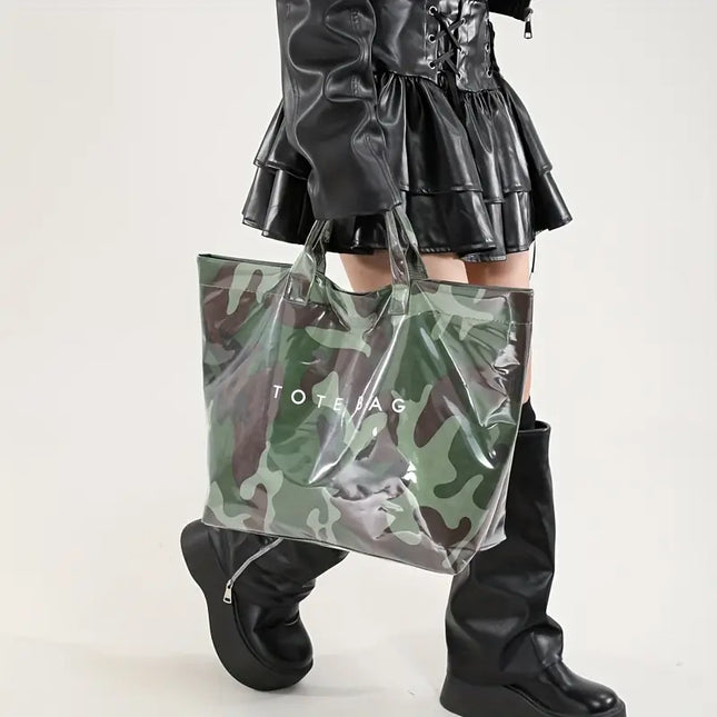 Printed Double Tote
